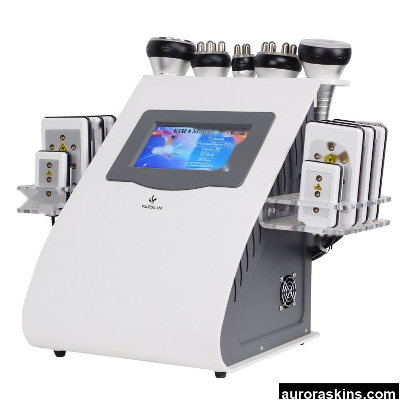 KIM 8 Slimming System 6in1 Liposlim Rf Vacuum Body Liposuction ultra Lipo 40K Cavit Machine with Low Price for Sale