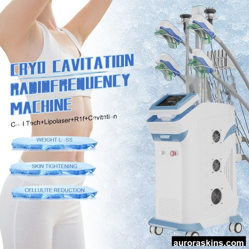 9-in-1 360 Fat Freezing Machine Cryolipoly Massager Burn Fat Cryolipoly Machine Chin Fat Removal Cryo Skin Cooling Jade Roller