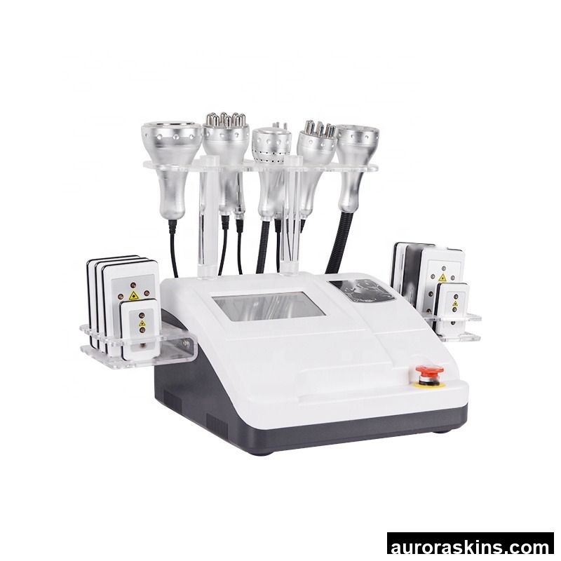 Aurora Skins Cavitation 9 En 1 Cavitation Lipolaser Machine Frecuencia De Radio Anti-Cellulite Weight Loss Machine