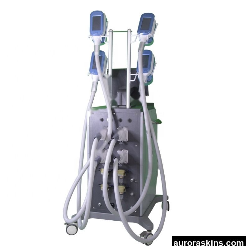 2026 Aurora Skins Newest Cooling Body Contouring Machine for Lymphatic Drainage and Body Shaping with 4 Handles