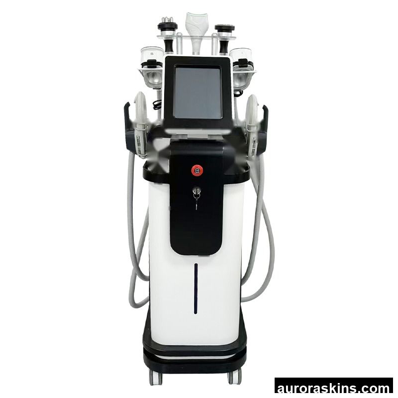 Aurora Skins 4in1 Factory 360 Cool Tech Cryo Fat Freezing Vacuum Suction Sculpting Therapy Slimming Machine for Beauty Salon SPA