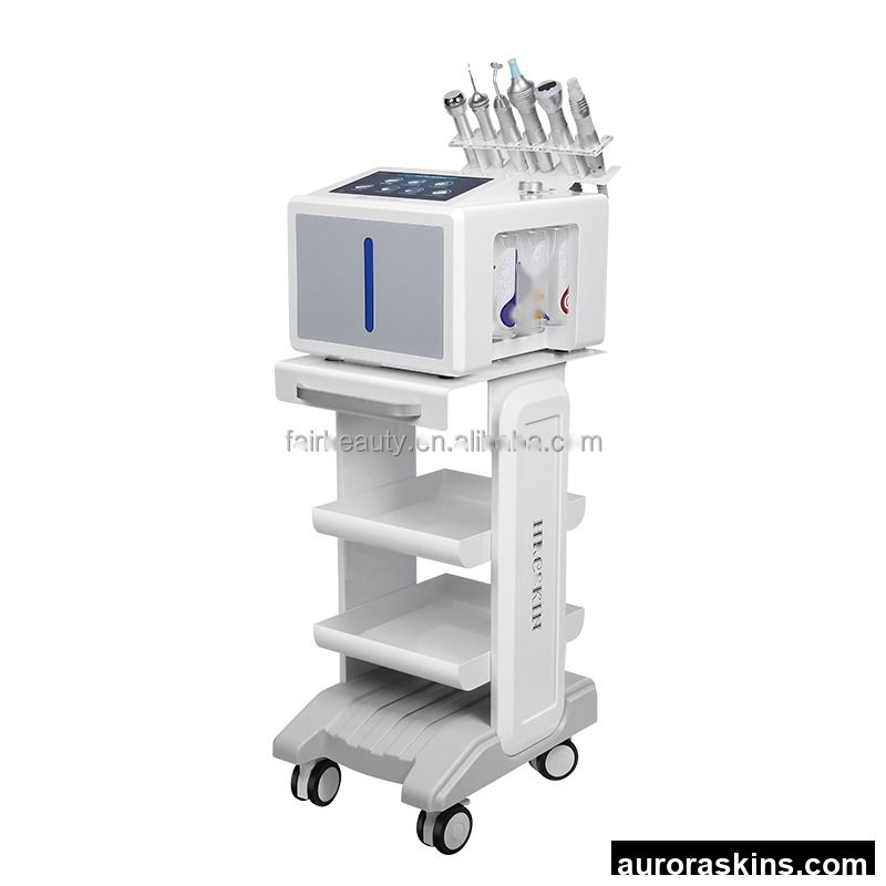 7 in 1 Water Microdermabrasion Facial Machine Portable Eyes Massager Deep Cleaning Oxygen Jet Aqua Machine