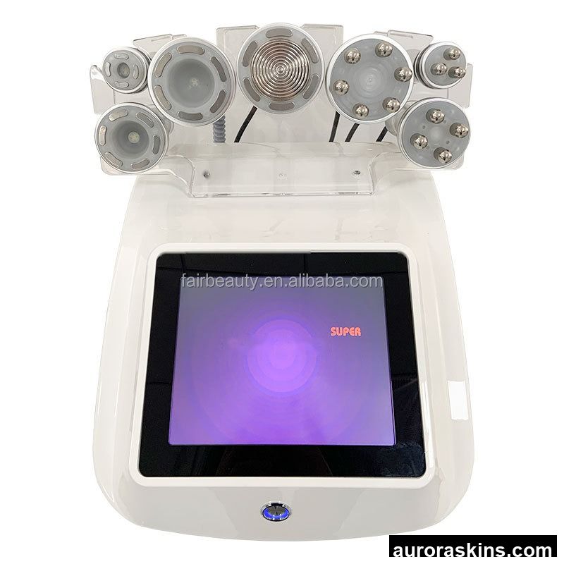 Aurora Skins Choice Lose Weight 40 or 80k Cavitation 7in1 Vacuum Lipolaser Rf Radiofrequency Body Shaper Home Use or Spa 6001