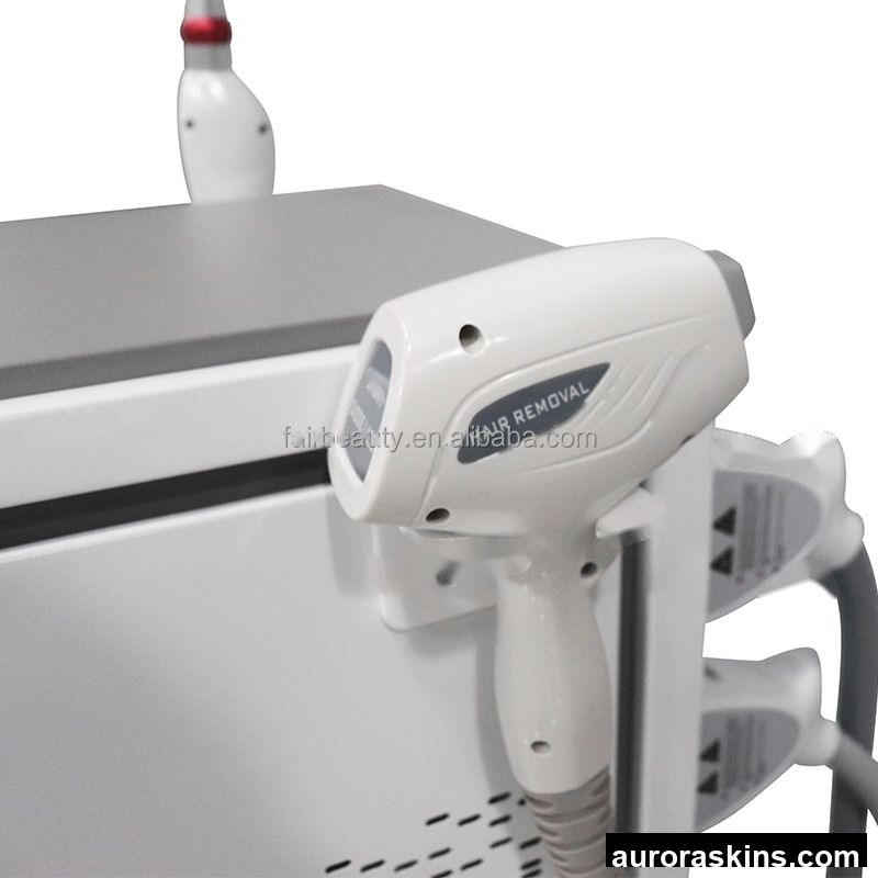Aurora Skins 2in1 Hollywood Peel 808nm Diode Laser Hair Remove Machine HR Painless Skin Rejuvenation Beauty Machine Spa
