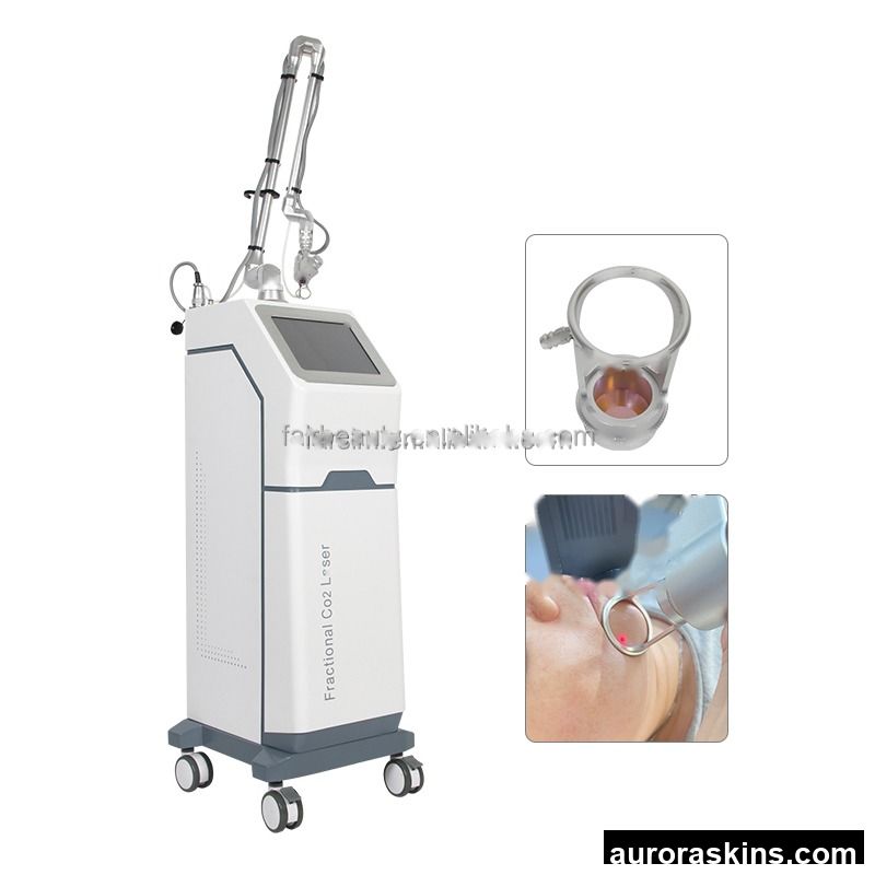 Vertical Fractional 1064nm CO2 Laser Q-switch Stretch Mark Scar Repair Skin Rejuvenation Laser Machine for Salon