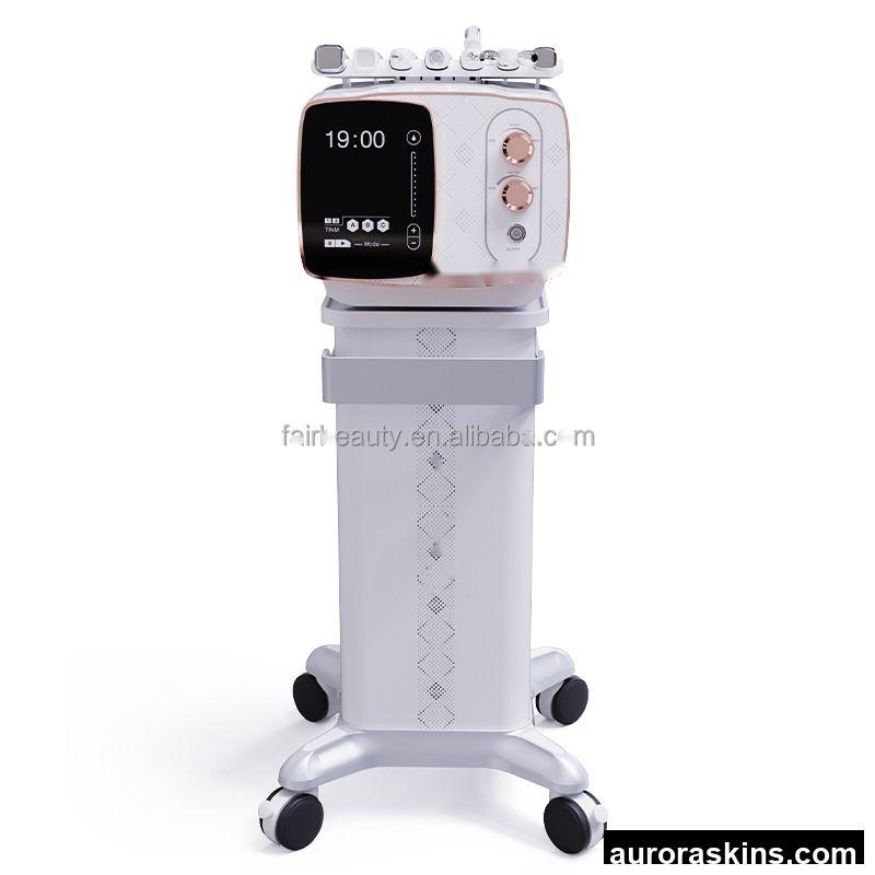 Vacuum Blackhead Remover Skin Scrubber Water Facial Skin Rejuvenation Oxygen Jet Skin Analyzer Facial Cleaning Machine