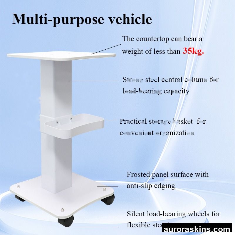Factory-Supplied Heavy-Duty Salon Cart-Low Cost, Durable, Used for Storage and Movement of Beauty Equipment