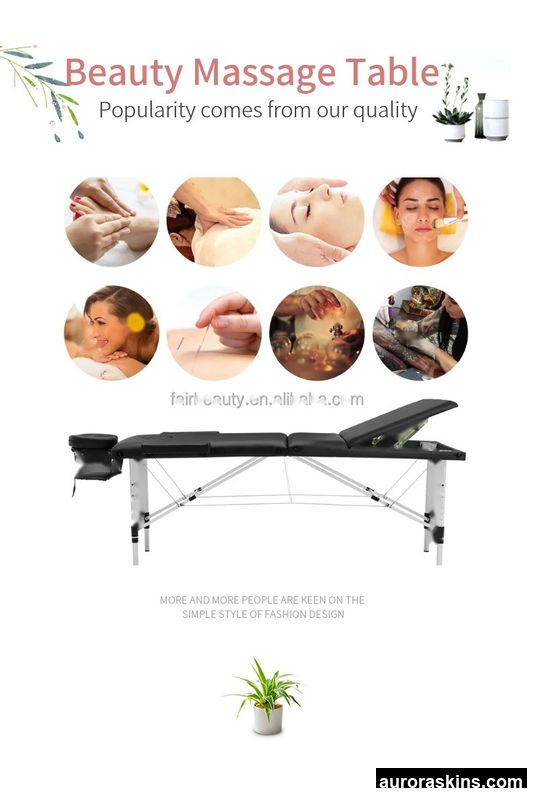 High Quality Folding Beauty Bed Massage Therapy Beds Convenient Massage While Playing with Mobile Phone