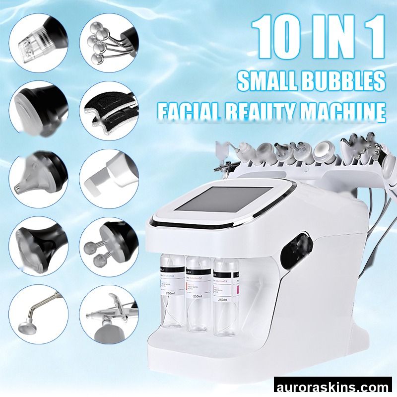 10 in 1 Vacuum Blackhead Remover 2026 Beauty Machines Skin Peeling Scrubber Facial Cleaner Professional Skin Scrubber Machine