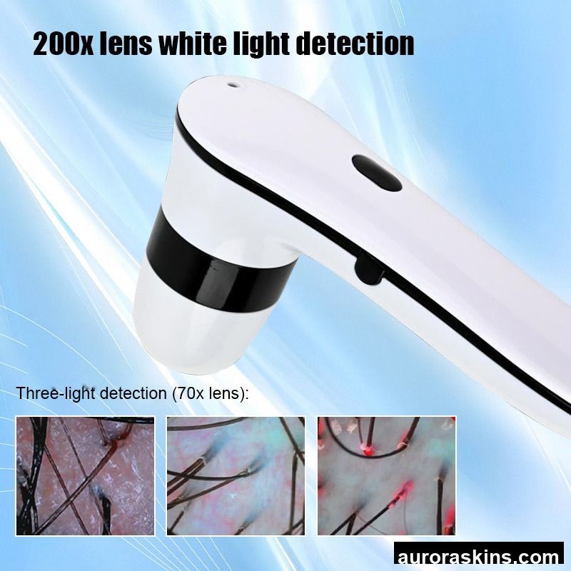 AI Hair Regrowth Skin Analyzer Scalp Management Intelligent Scalp Detector Hair Analysis Machine Hair Regrowth Machine