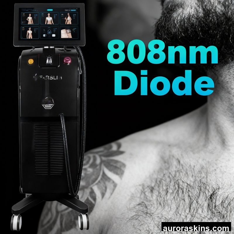 808nm Wavelength Diode Painless Full-body Hair Removal and Rejuvenating Skin with Sapphire Cooling System Diode Beauty Device