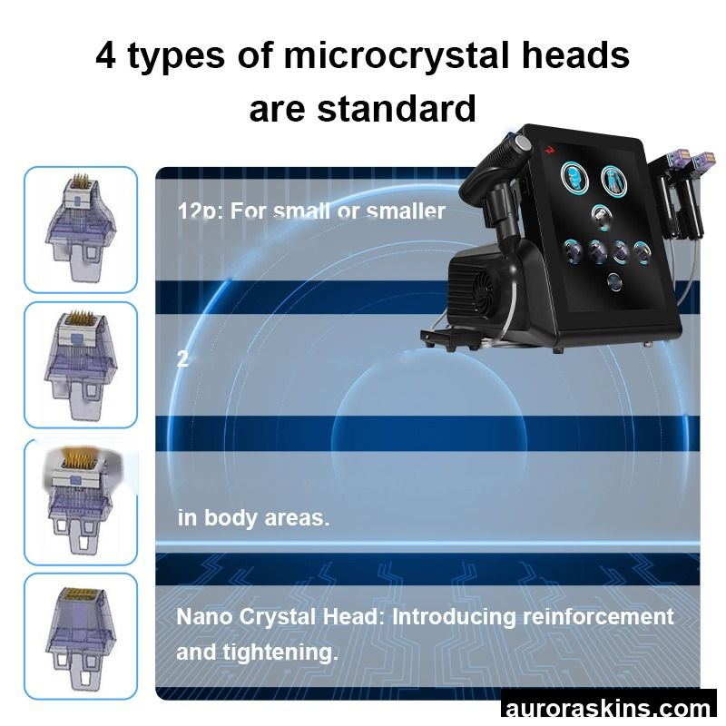 2026 2-in-1 Portable M8 Facial Rejuvenation Micro Wrinkle Removal Stretch Marks Removal Anti-Wrinkle Microcomputer