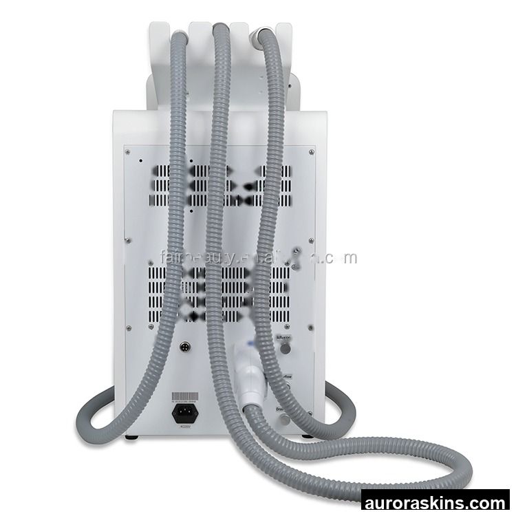 2026 Aurora Skins Handheld 3-Function ABS Beauty Device-Unwanted Hair Management, Dermal Plumping, and Ink Lightening