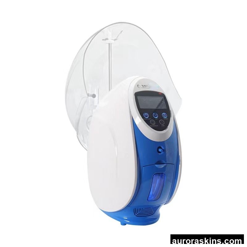 2025 Spa Facial Massage Stone Therapy Machine O2to Derm Skin Care Oxygen Dome Massager Jet Peel Spray Cleaning Mask for Facial