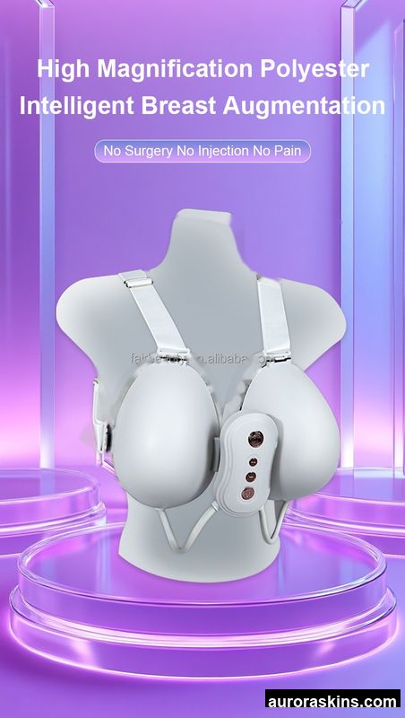 Wireless Home Use Vacuum Breast Lifting Machine Silicone Material for Breast Care Anti Sagging Mammary Duct Dredging