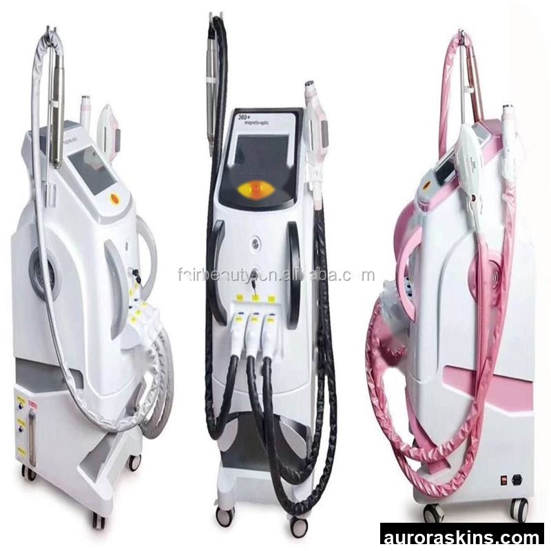 Aurora Skins 4in1 Vertical OPT Hair Remove Picosecond 1064 755 532nm Tattoo Pigment Scar Removal Radio Frequency Skin Rejuvenation