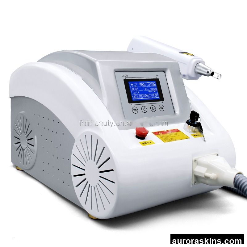 Aurora Skins ND YAG Tattoo Removal Eyebrow Removal 1064nm 532nm Nd Yag Laser Machine for Tattoo Removal Beauty Equipment