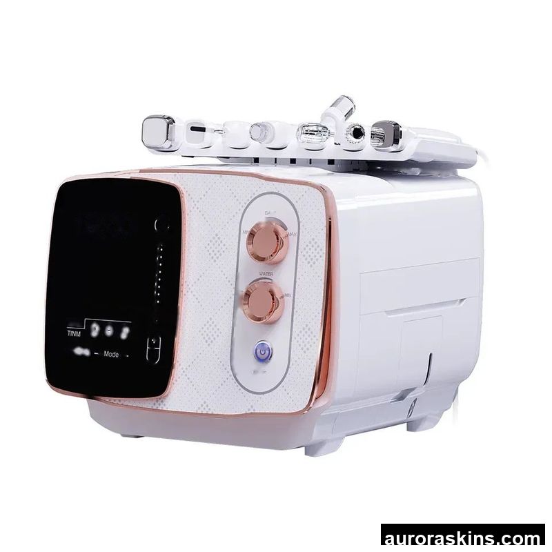Vacuum Blackhead Remover Skin Scrubber Water Facial Skin Rejuvenation Oxygen Jet Skin Analyzer Facial Cleaning Machine