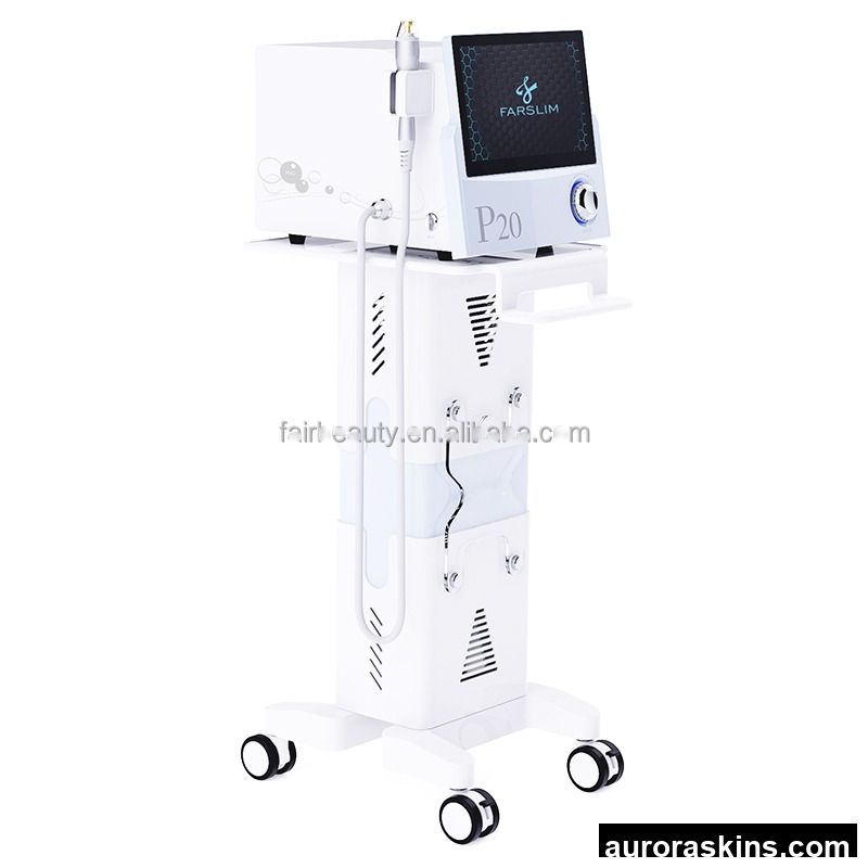2024 Single Handle Aqua Peel Strong P20 Suction Glass Cup Facial Machine Deep Cleaning Water Peel Machine for Salon