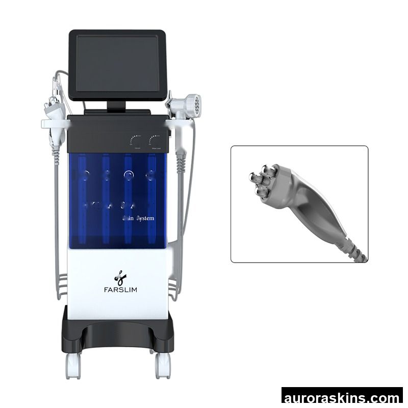 Water Facial Micro Dermabrasion Oxygen Beauty Salon Machine Oxygen Jet Water Oxygen Bubble Aqua Facial Machine