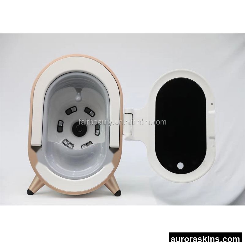 Advanced Product M9 Multi-language Support Skin Analyzer Scan Facial Skin Analysis 3D Digital Analyzer for Skin Detection Salon