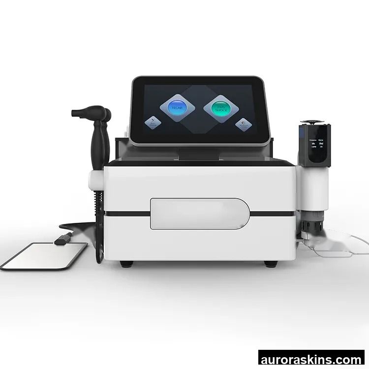 High Intensity Smart Tecar Pain Relief Physical Therapy Equipment Machine CET RET Pain Relief Ultrawave Machine