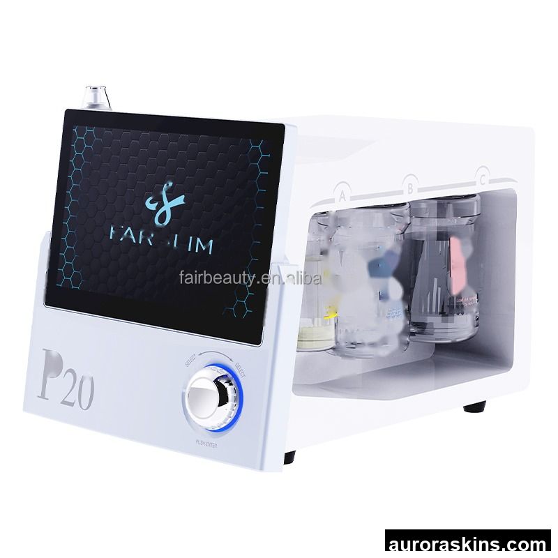 New Design Oxygen Jet Peel Facial Cleaning Machine LED Oxygen Spray Therapy Mask Skin Care Equipment