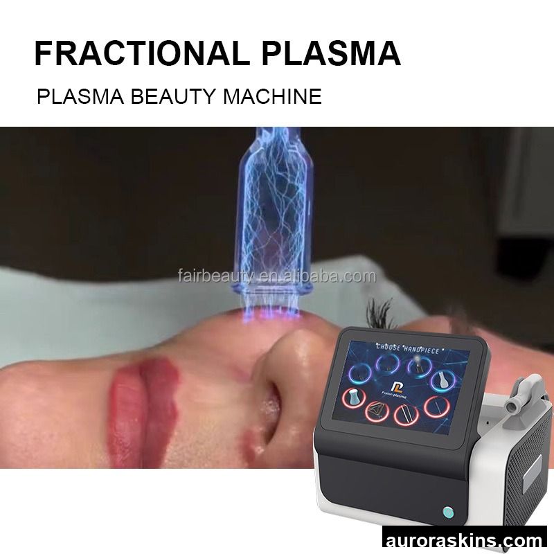 Hot & Cold Fractional Plasma 8 in 1 Spot Removal Skin Rejuvenation Plasma Pen Eyelid Face Lifting Cold Plasma Beauty Machine