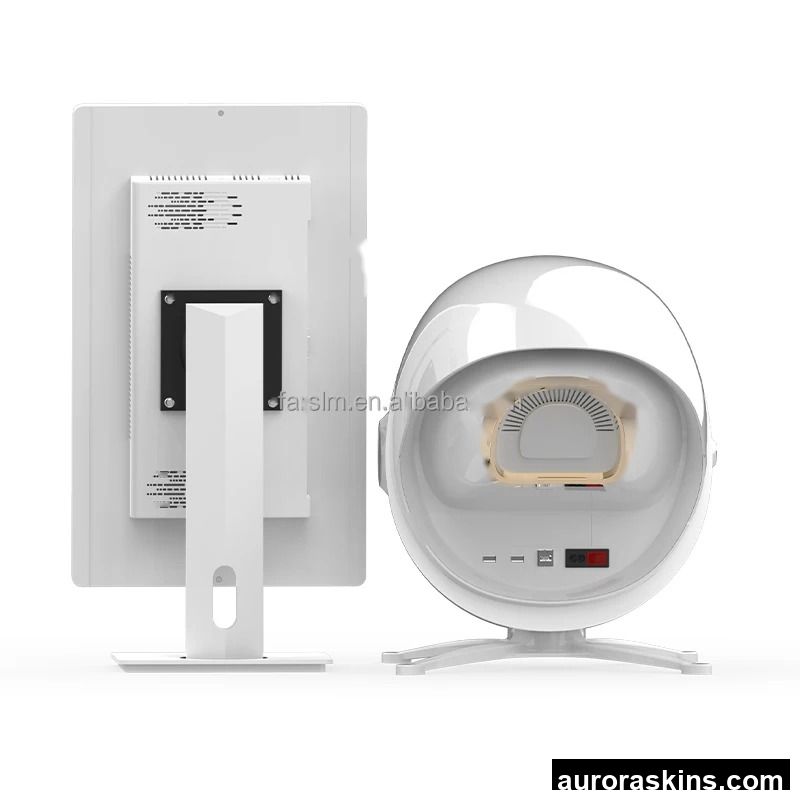 Moji Pro Skin Analyzer Machine Mirror Facial Device Skin Analyzer Machine Digital Skin Diagnostic Acne Pore Wrinkle Analyzer