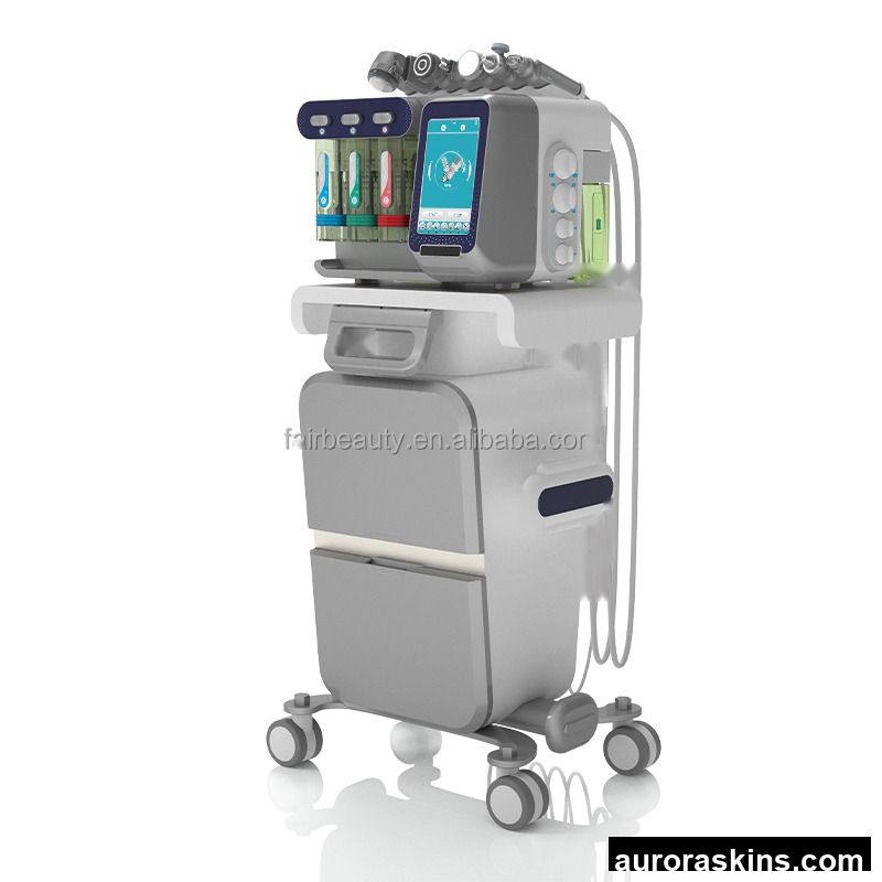 Portable Water Peeling Hydrodermabrasion Oxygen Jet Facial Beauty Machine for Skin Rejuvenation