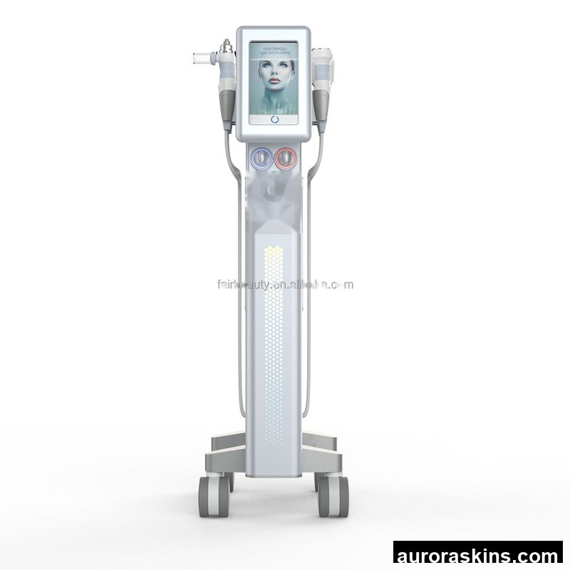 6 in 1 Dermabrasion Facial Cleaning Beauty Machine Water Aqua H2O2 Oxygen Jet for Beauty Spa