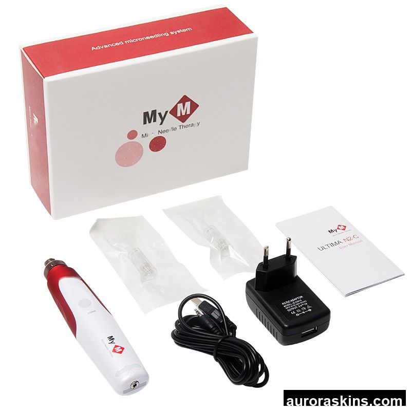 Rf Fractional Rf Microneedle Machine 12 Derma Pen Needle Nano Home Use With Rf Beauty Skin Care Device