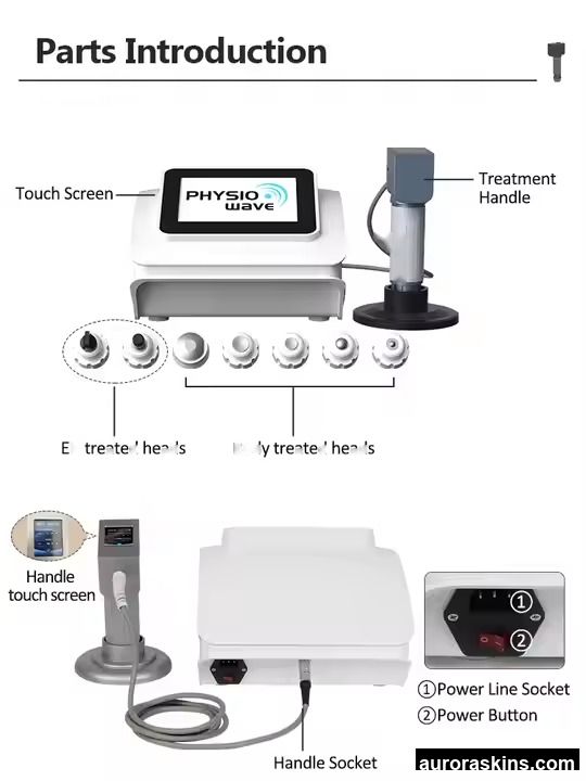 2026 New Shockwave Therapeutical Device Therapy Relieve Shoulder and Neck Pain Physiotherapy Equipment