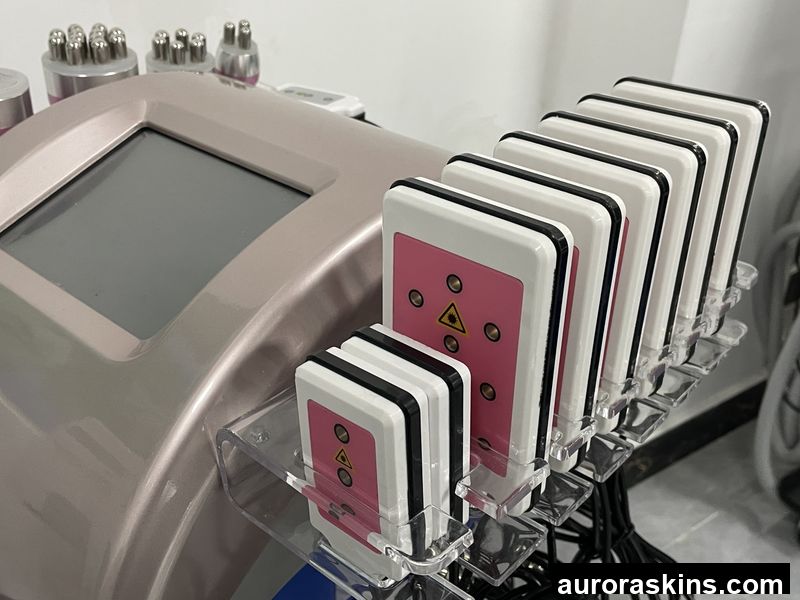 Aurora Skins s Choice 40k/80k Cavitation 6in1 Vacuumpink Lipolaser Rf Radiofrequency 80k Lose Weight Body Shaper