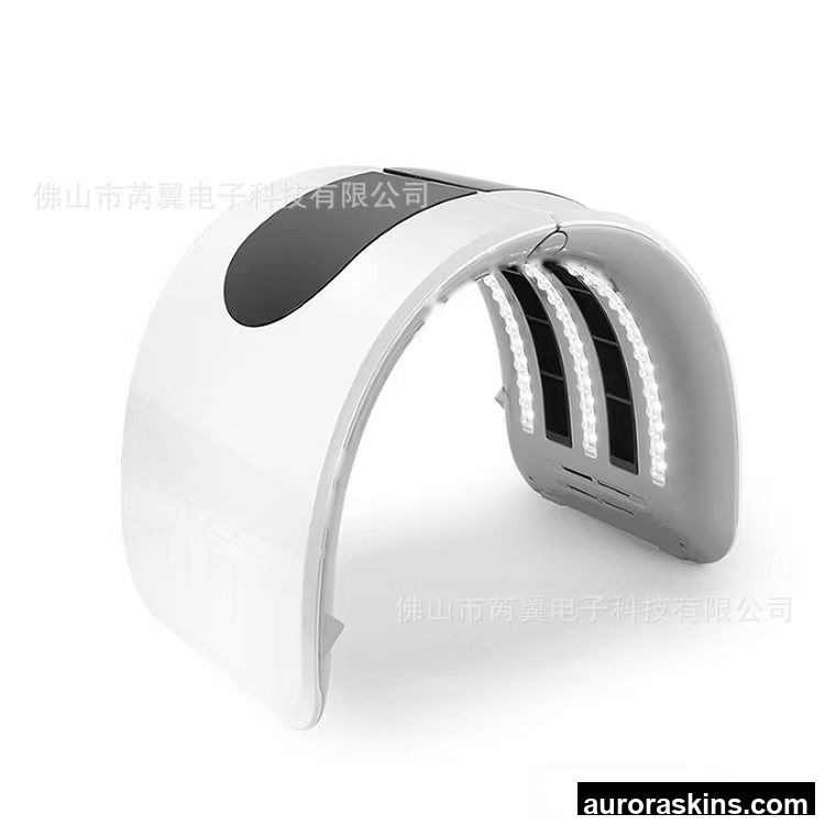 Portable Heater 7 Colors LED Facial Photon Red Light Photodynamic Therapy Anti-aging Eye Mask Machine Regenerative Treatment