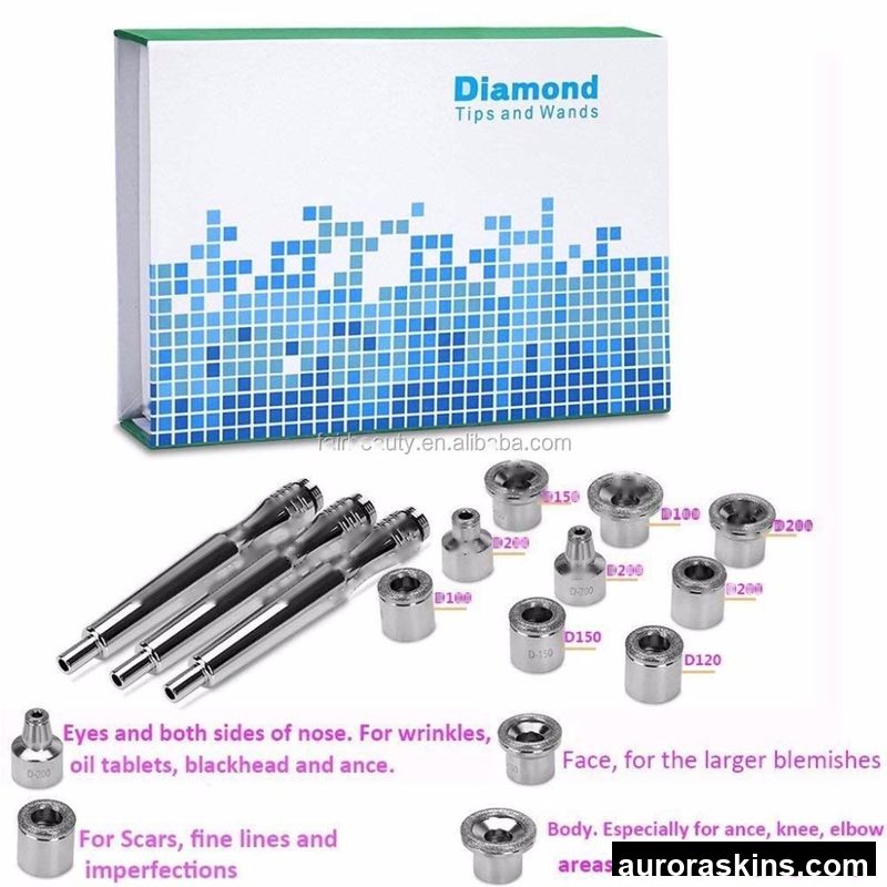 5 in 1 Diamond Dermabrasion Microdermabrasion Vacuum Spray Machine Remove Acne Scars Skin Peeling Machine