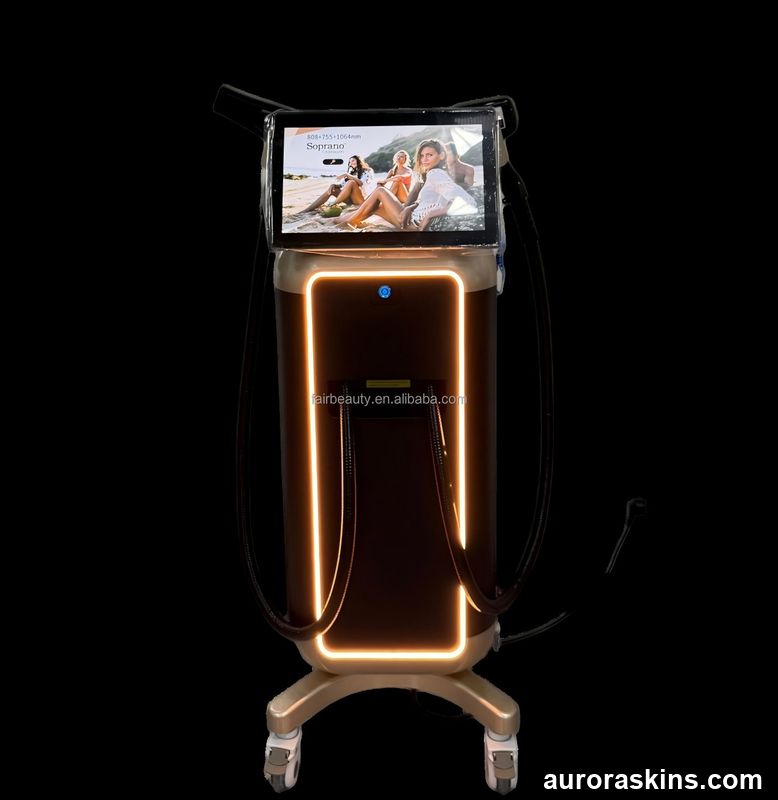 Advanced 3-in-1 Intense Pulsed Light Skin Care Device-755/808/1064nm Broad Spectrum Light for Hair Removal