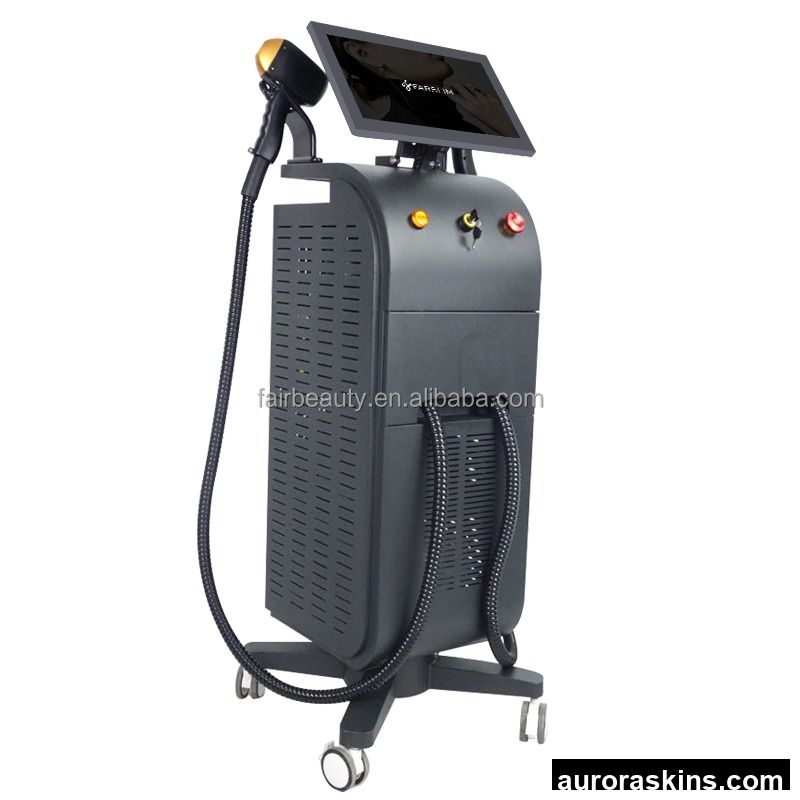 Aurora Skins FR-601S 2025 Wholesale Vertical 2 1 ICE Diode Laser Permanent Hair Removal Machine 808nm 1200/800/2400W Commercial Use