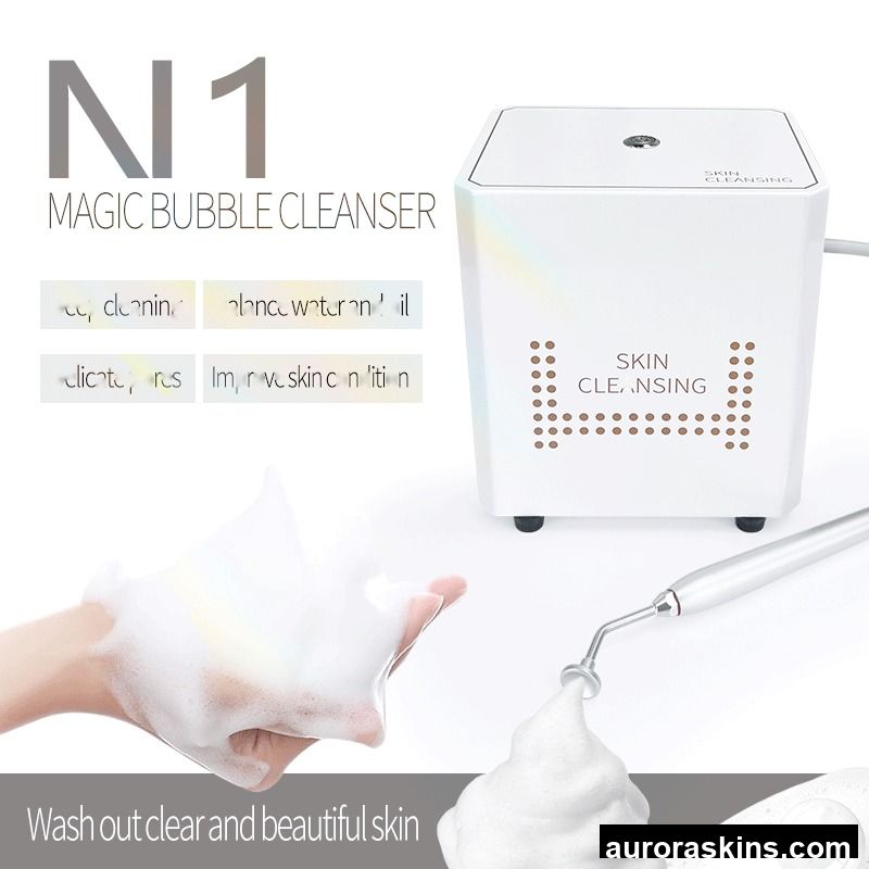 N1 Oxygen Magic Bubble Instrument Small Bubble Facial Cleanser Device with Dense Bubbles for Beauty Salon Home Use