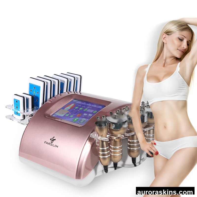 Aurora Skins Salon Equipment RF Lipolaser 40K or 80K Massage Slimming Machine