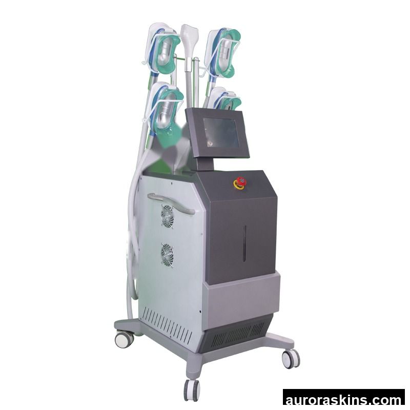 2026 Aurora Skins Newest Cooling Body Contouring Machine for Lymphatic Drainage and Body Shaping with 4 Handles