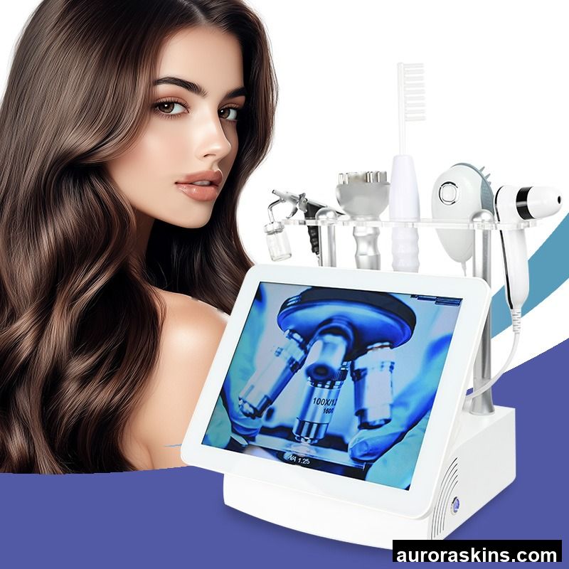 AI Hair Regrowth Skin Analyzer Scalp Management Intelligent Scalp Detector Hair Analysis Machine Hair Regrowth Machine