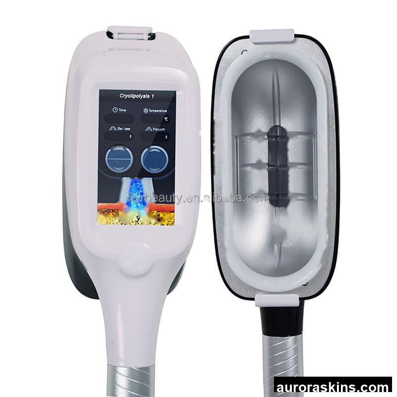 New 9 1 360 Cryo Slim Aluminum Vacuum Body Shaping Machine 5 Cryo Handles Fast Slimming Cellulite Reduction Lyophilized Powder