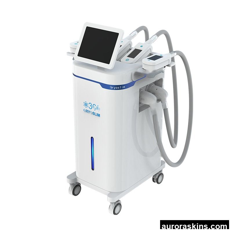 360 Degree Negative Pressure Cooling Beauty Machine Fat Reduction Cellulite Reduction Beauty Equipment