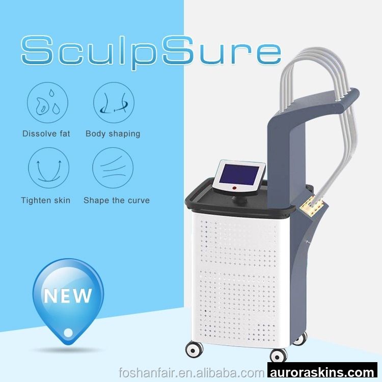 Aurora Skins Laser Shape 1060nm Diode Laser Slimming /1060 Body Weight Loss Slimming Machine / 1060 Fat Removal Machine