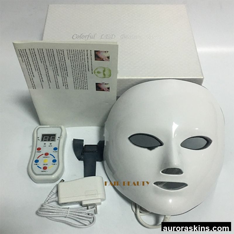 2019 Hot Product 7 Colors Mascara Led Light Therapy Face PDT Therapy Facial Whitening LED Cover