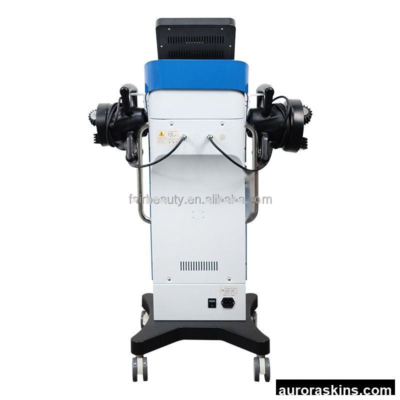High Frequency Lymphatic Drainage Therapy 360 Rotating Inner Ball Roller Massage Machine Pain Relief Vibration Massage Machine