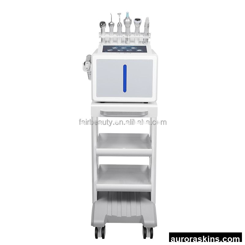 7 in 1 Water Microdermabrasion Facial Machine Portable Eyes Massager Deep Cleaning Oxygen Jet Aqua Machine