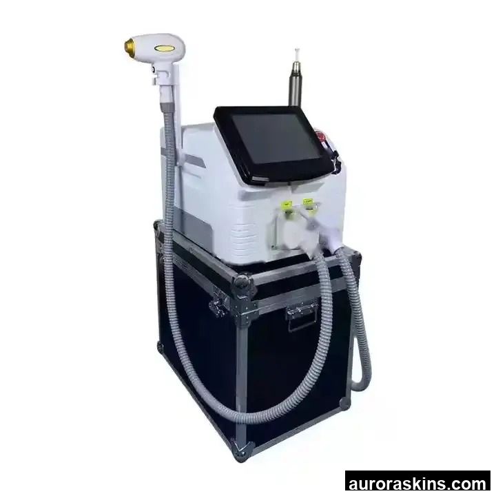 2 in 1 808nm Diode Laser Hair Removal Machine Picosecond Permanent Diode Laser Picosecond Tattoo Removal Machine Laser