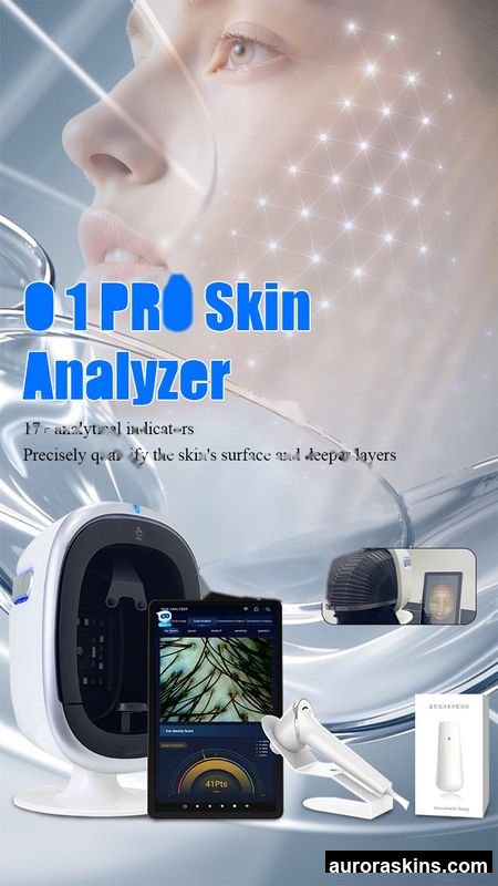 Factory Outlet 3D AI Skin and Scalp Diagnostic System 8-Spectrum Imaging for Professional Facial Evaluation